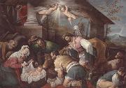 The adoration of  the shepherds unknow artist